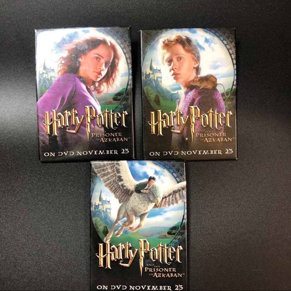 Three Harry Potter, Prisoner of Azkaban buttons!